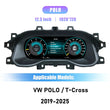 Compteur Digital Volkswagen Polo et T-Cross (2019-2025) – Écran 12,3 pouces