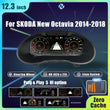 Compteur Digital Skoda Octavia (2008-2018) – Écran 10,25 ou 12,3 pouces