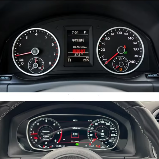 Virtual Cockpit Tiguan écran numérique HD 10,25 pouces