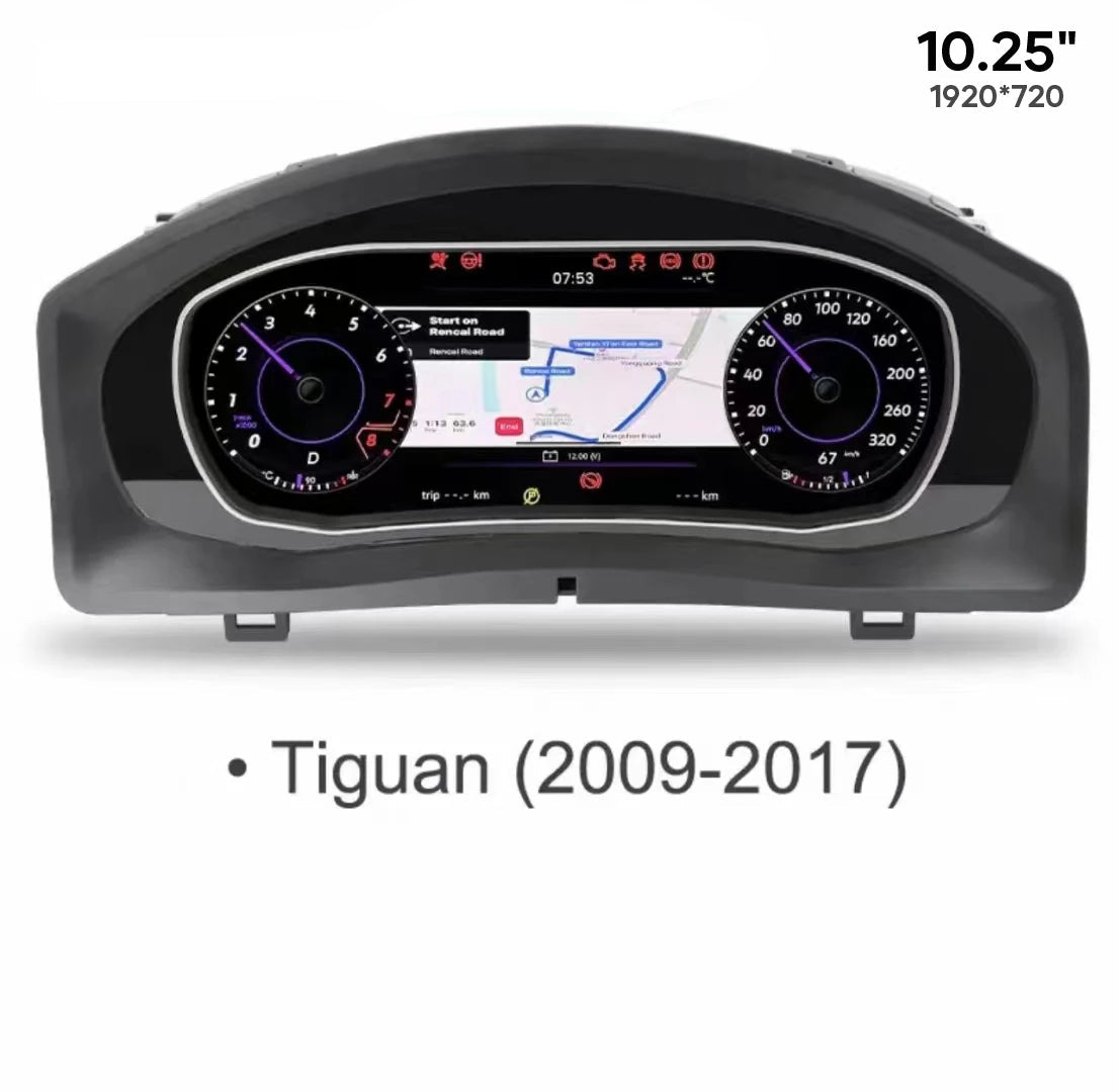 Virtual Cockpit Tiguan écran numérique HD 10,25 pouces
