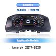 Compteur Digital Volkswagen Amarok (2017-2020) – Écran 12,3 pouces, 1920 x 720